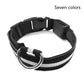 Nylon LED Pet Dog Luminous Collar Night Safety