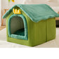 Foldable Dog House Pet Cat Bed Winter Dog Villa