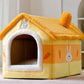 Foldable Dog House Pet Cat Bed Winter Dog Villa