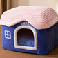 Foldable Dog House Pet Cat Bed Winter Dog Villa