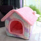 Foldable Dog House Pet Cat Bed Winter Dog Villa