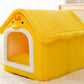 Foldable Dog House Pet Cat Bed Winter Dog Villa