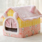 Foldable Dog House Pet Cat Bed Winter Dog Villa