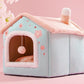 Foldable Dog House Pet Cat Bed Winter Dog Villa